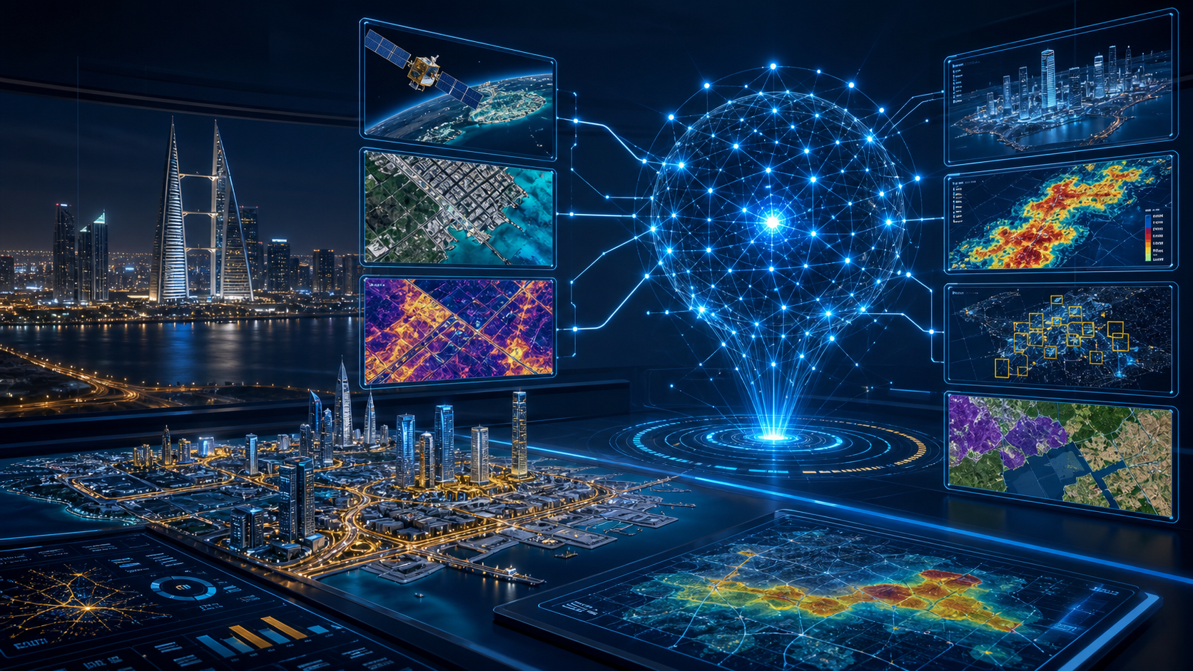 GeoAI spatial intelligence and AI-powered geospatial analytics